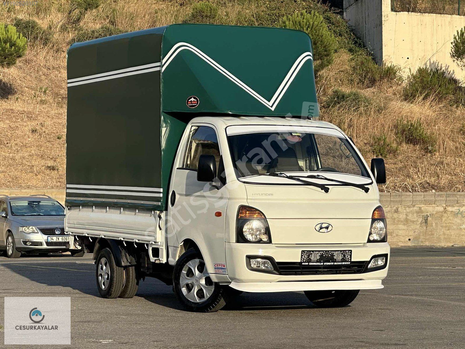 CESURDAN 2015 MODEL HYUNDAİ H100 SIFIR TENTELİ HATASIZ KAMYONET