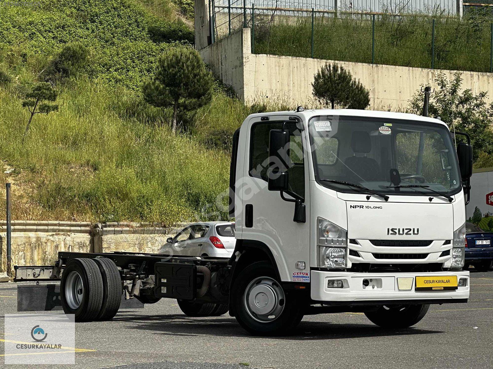 CESURDAN 2021 MODEL ISUZU NPR 10 LONG ŞASİ HATASIZ KAMYON