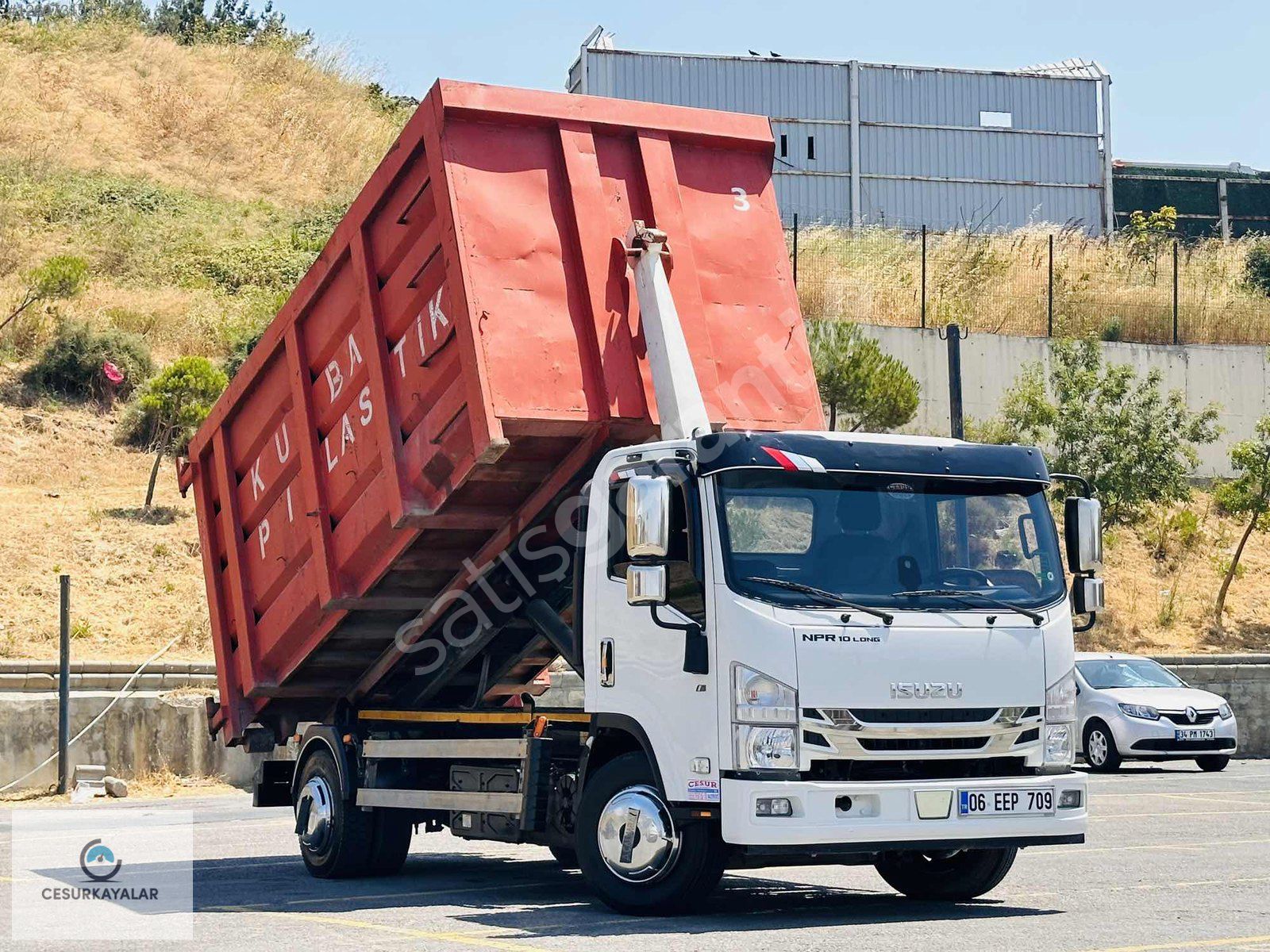 CESURDAN 2022 MODEL ISUZU NPR10 LONG SİSTEM KASA 2 ADET KASALI