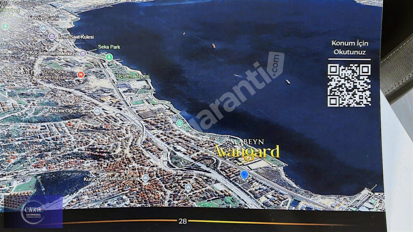 ENKA'dan PLAJYOLUNDA DENİZ MANZARALI LÜX DAİRELER