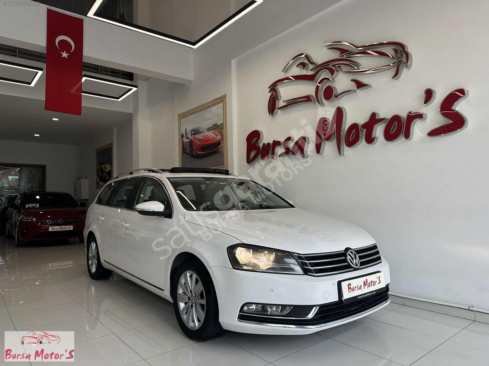 2013 PASSAT VARİANT 1,4 TSI 122 HP.CAM TAVAN KAMERA E.KOLTUK