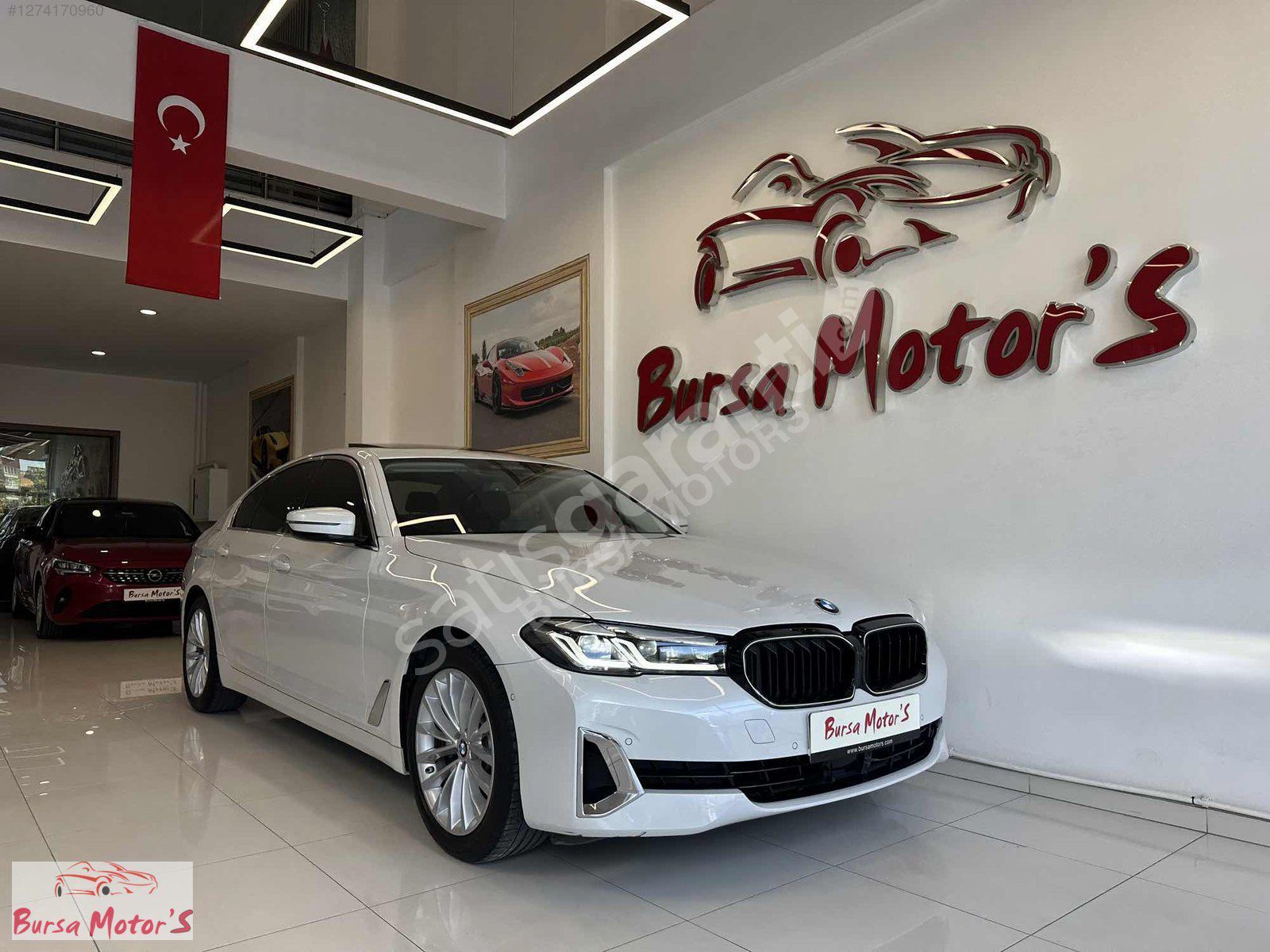 2023 MODEL BMW 5.20İ LUXURY LİNE SUNRROF H.KARDON VAKUM