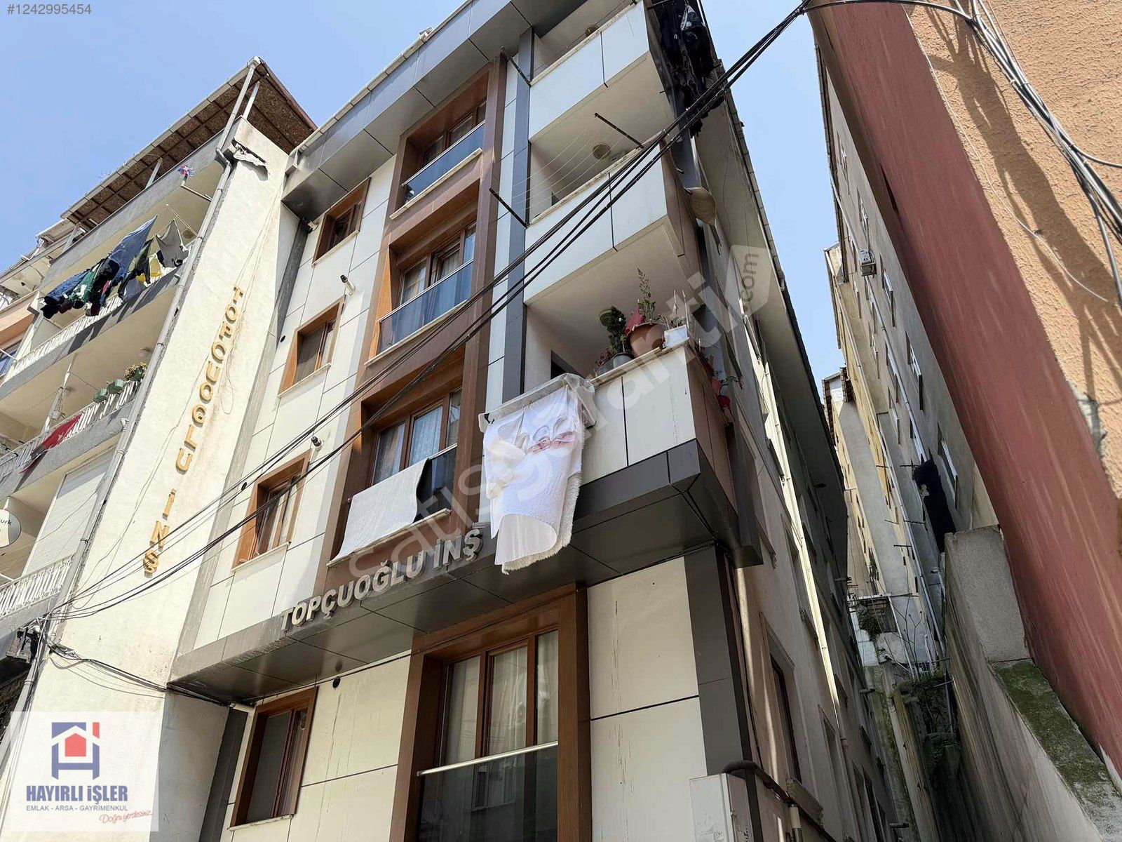 ORTABAYIR MEYDANDA SATILIK 2+1 DAİRE YENİ BİNA CAD YAKIN