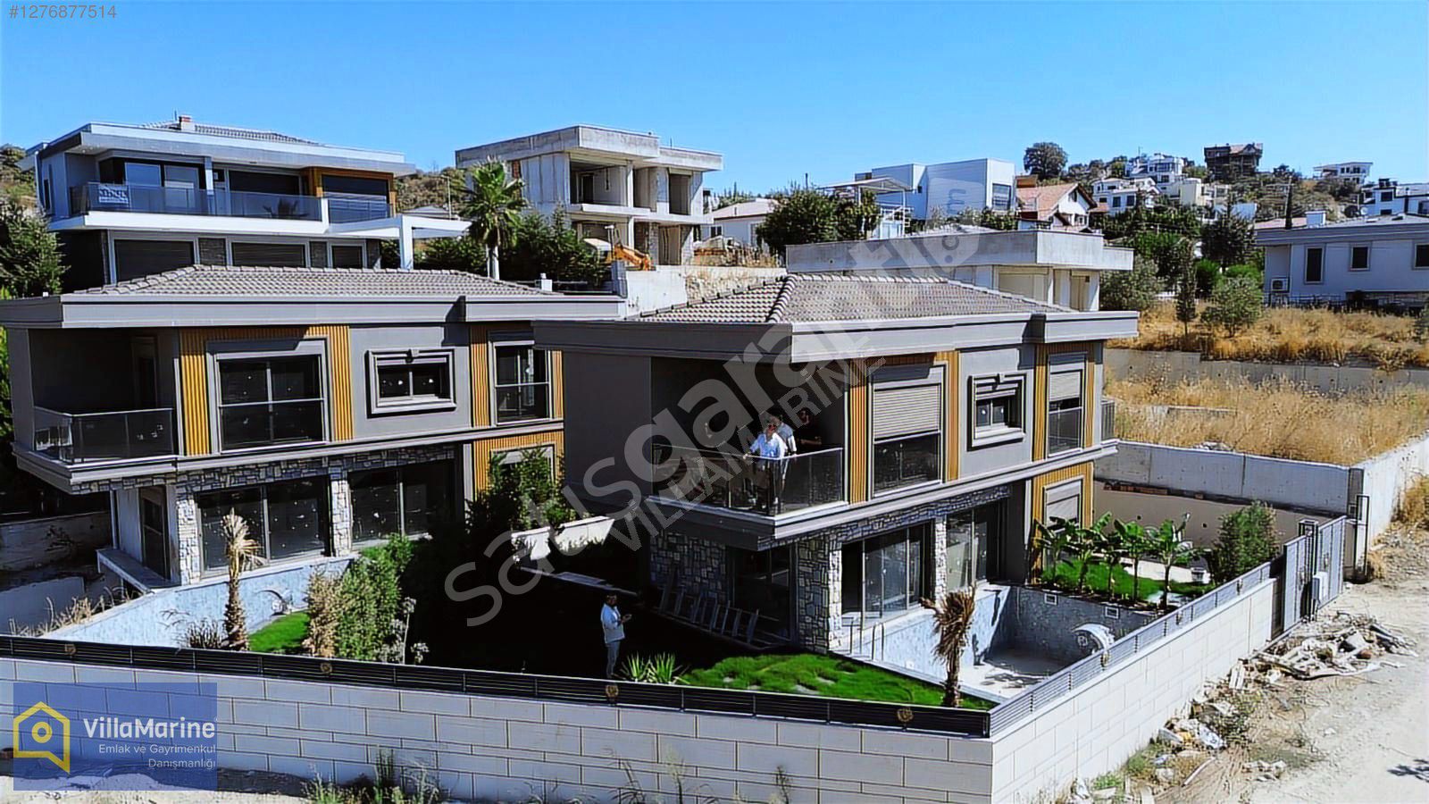 Yaylaköy'de Deniz Manzarası ve Özel Havuzu İle Sıfır Villa
