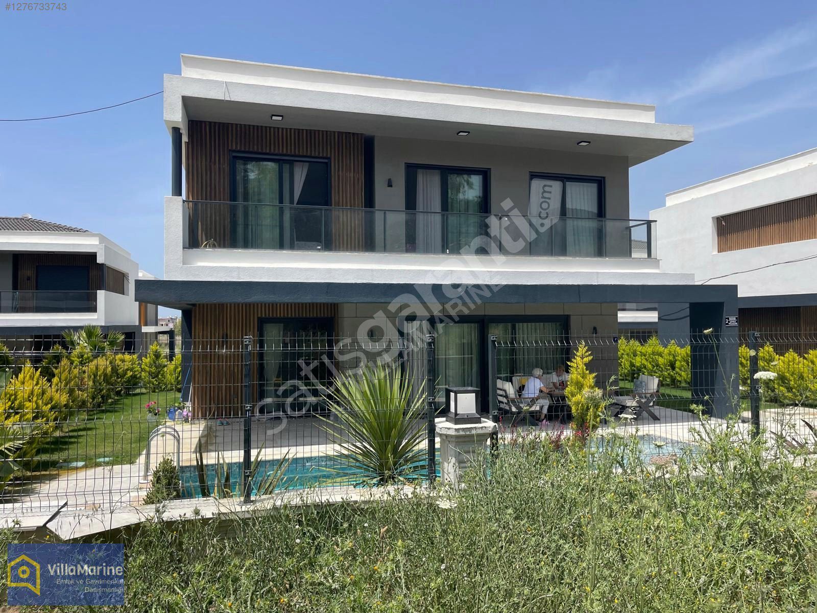 Denize 1 km, Özel Havuzlu 3+1 Müstakil Villa - Güzelçamlı