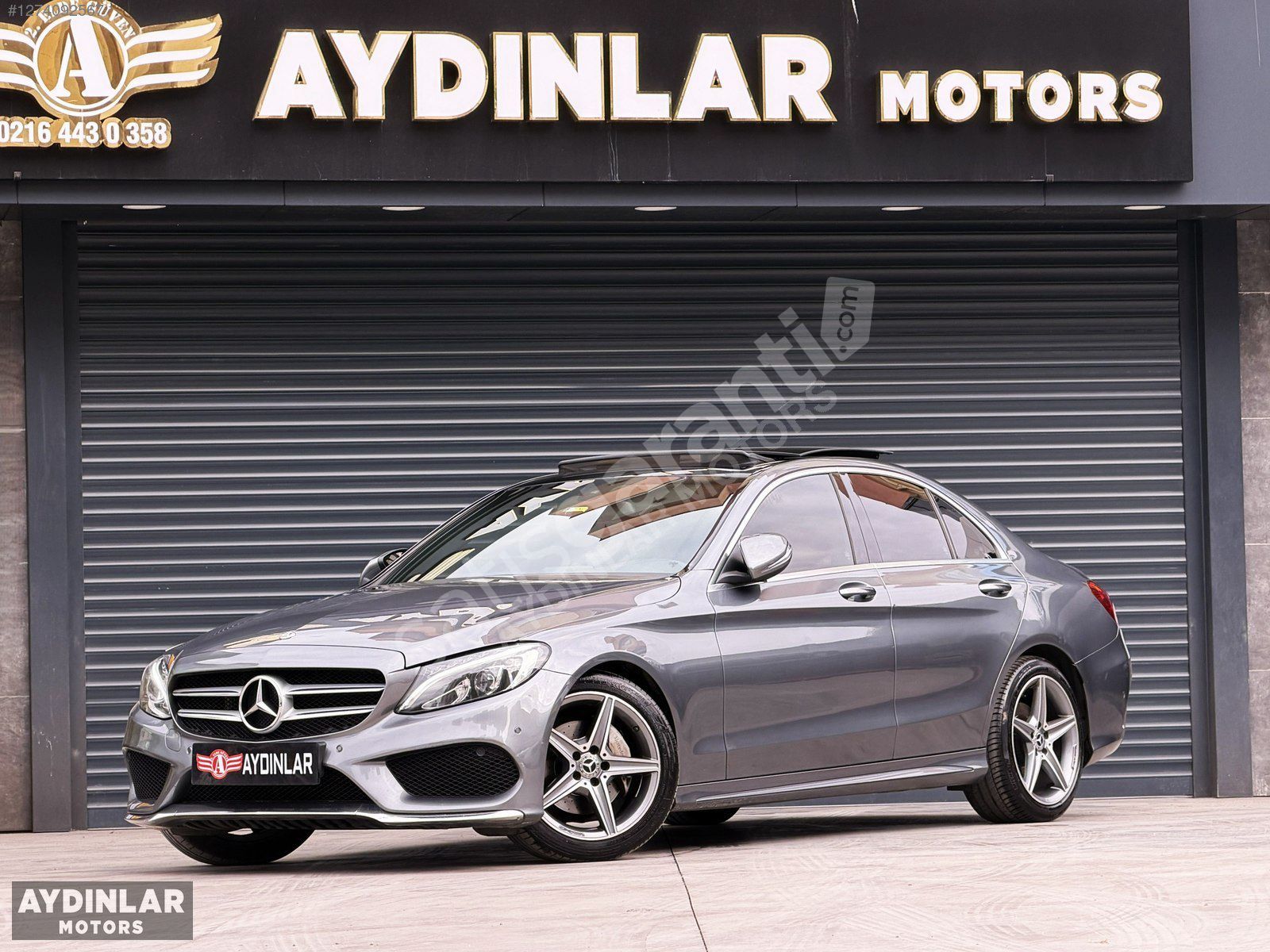 AYDINLAR MOTORSDAN BOYASIZ 2017 MODEL C200D 7G-TRONİC AMG 136 BG