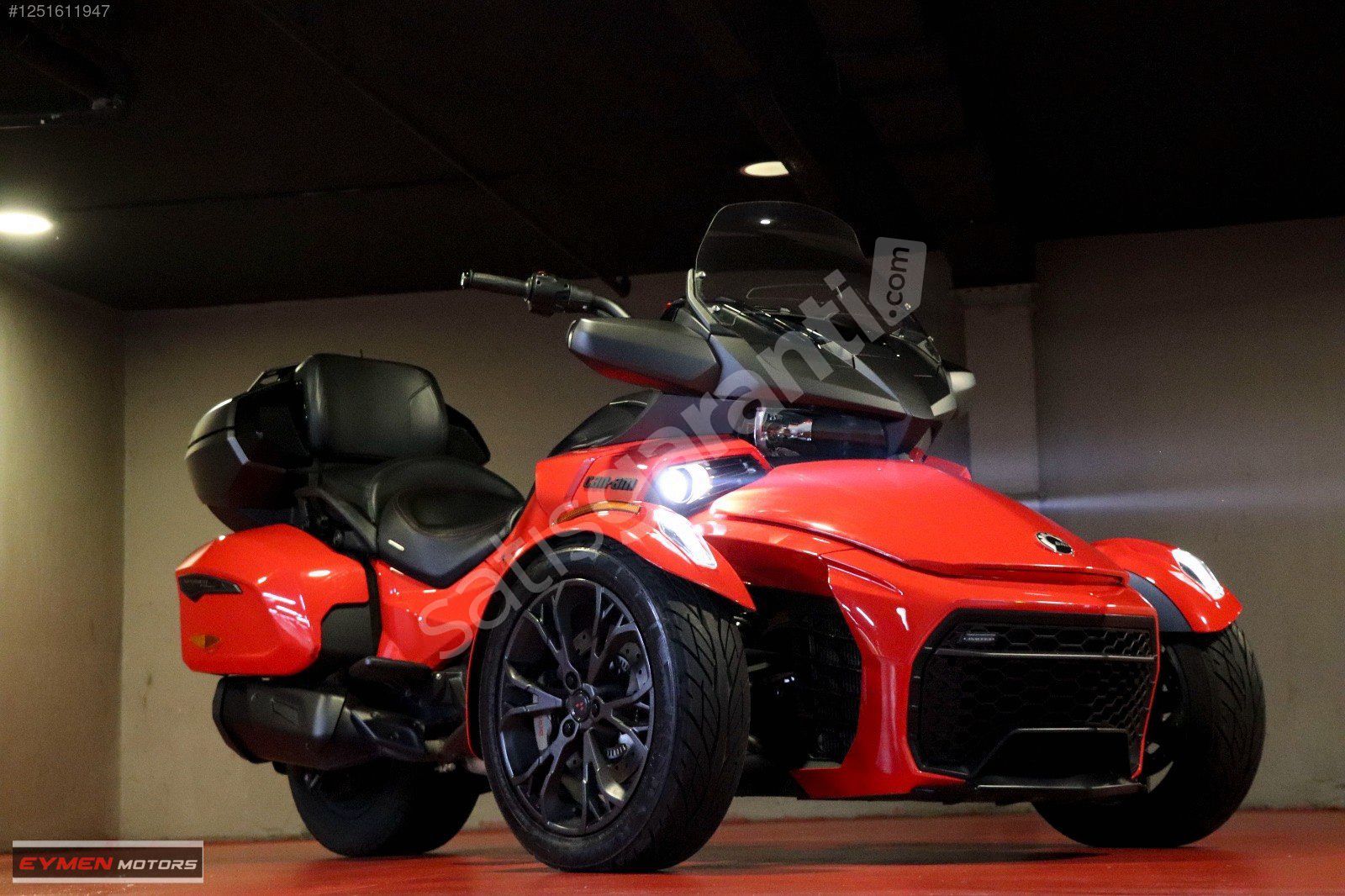 EYMEN MOTORS 2022 KIRMIZI SPYDER F3-LİMİTED ISITMA,SES SİSTEMİ