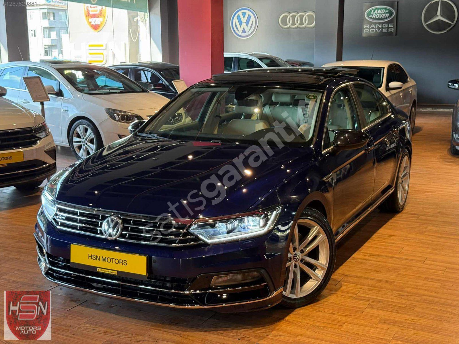 HSN MOTORS 2019 VOLKSWAGEN PASSAT 1.6TDI CAM TAVAN RLINE DÖNÜŞÜM