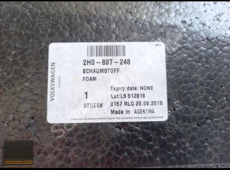 VOLKSWAGEN AMAROK 2013/16 ÖN TAMPON DARBE EMİCİ SIFIR ORİJİ