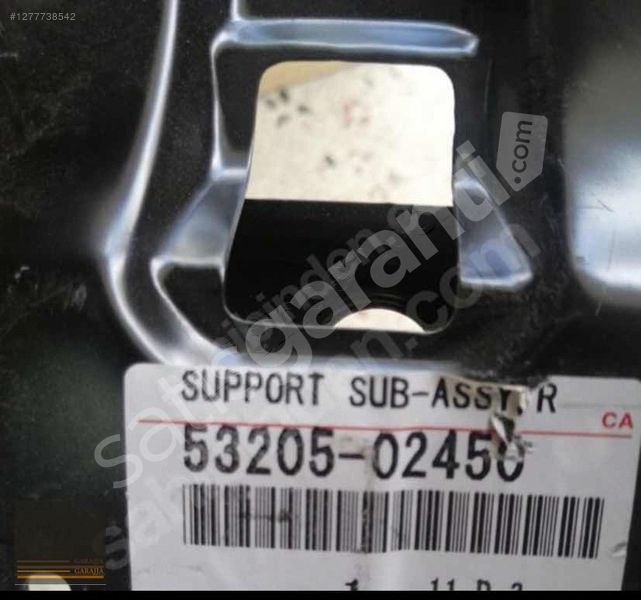 TOYOTA COROLLA 2019/2022 ÖN PANEL ÜST SACI SIFIR ORİJİNAL