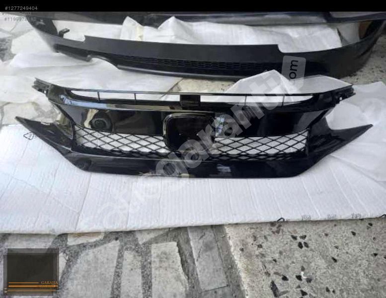 HONDA CİVİC FC5 TYPER ÖN PANJUR SIFIR İTHAL PARLAK SİYAH