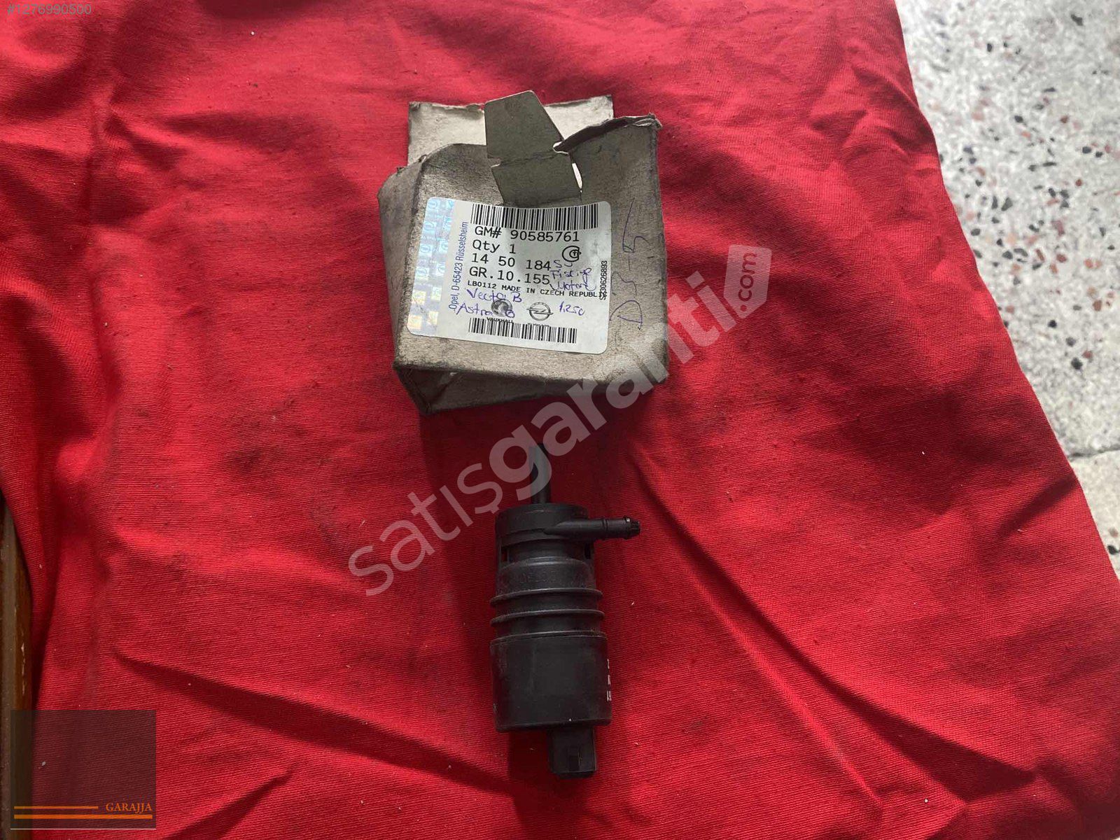 OPEL VECTRA B ASTRA G SU FISKİYE MOTORU SIFIR ORİJİNAL