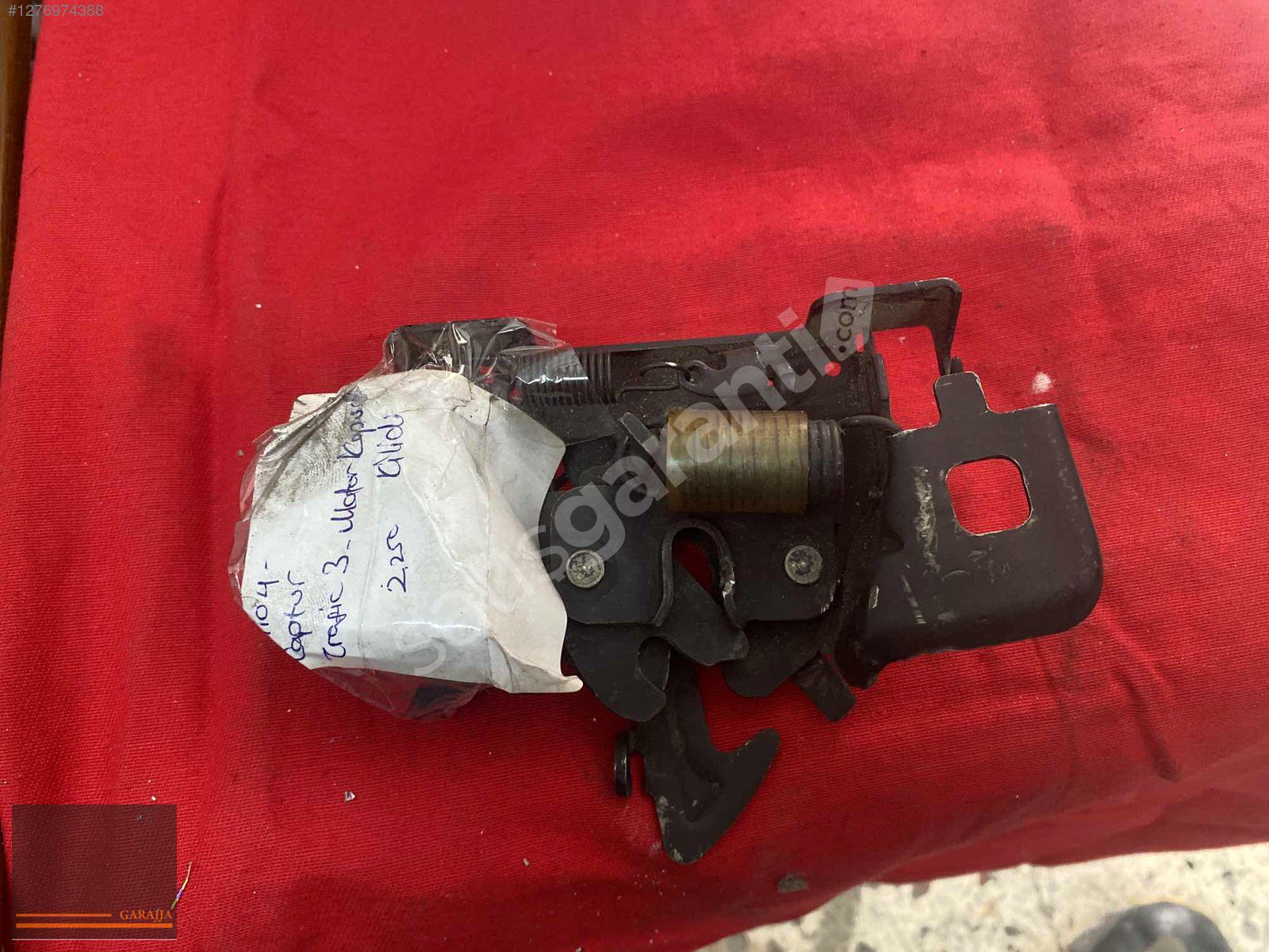 RENAULT CLİO 4 CAPTUR TRAFİK 3 MOTOR KAPUT KİLİDİ SIFIR ORİJİ