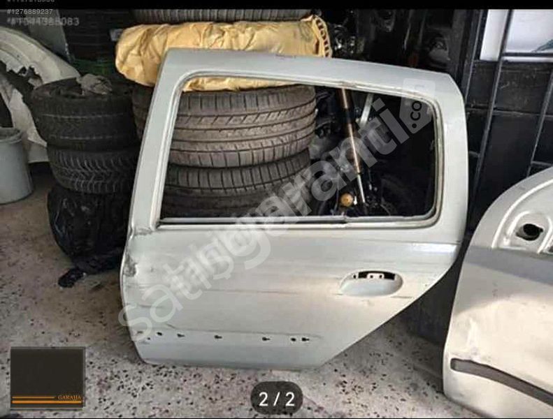 RENAULT CLİO ARKA SOL KAPI ORİJİNAL ÇIKMA