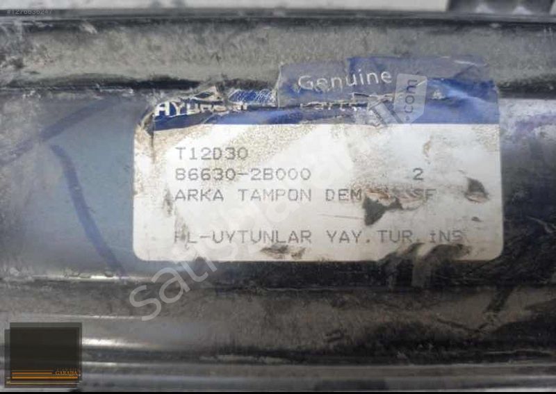 HYUNDAİ SANTA FE 2006/11 ARKA TAMPON DEMİRİ SIFIR ORİJİNAL