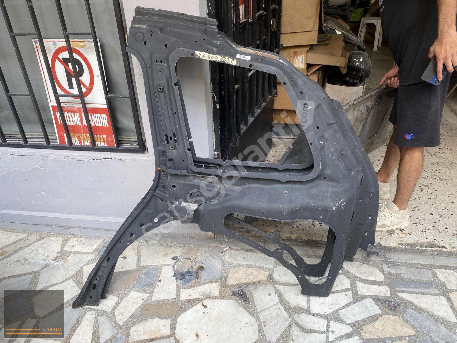 VW TOUAREG 2004/2010 ARKA SOL ÇAMURLUK İÇ SACI 7L6809403G