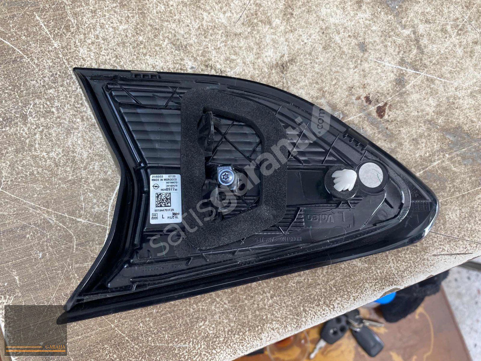 OPEL CORSA F 2019/23 ARKA SOL İÇ STOP LEDSİZ SIFIR ORİJİNAL