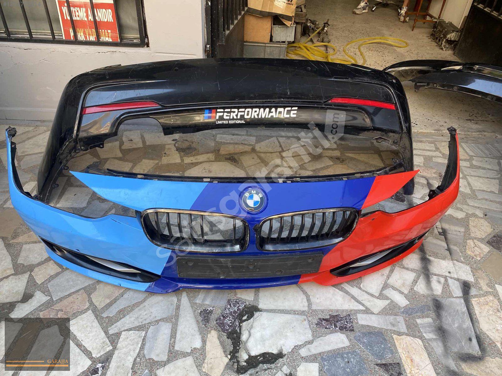 BMW F30 3 KASA ÖN VE ARKA TAMPON ORİJİNAL SÖKME TAKIM