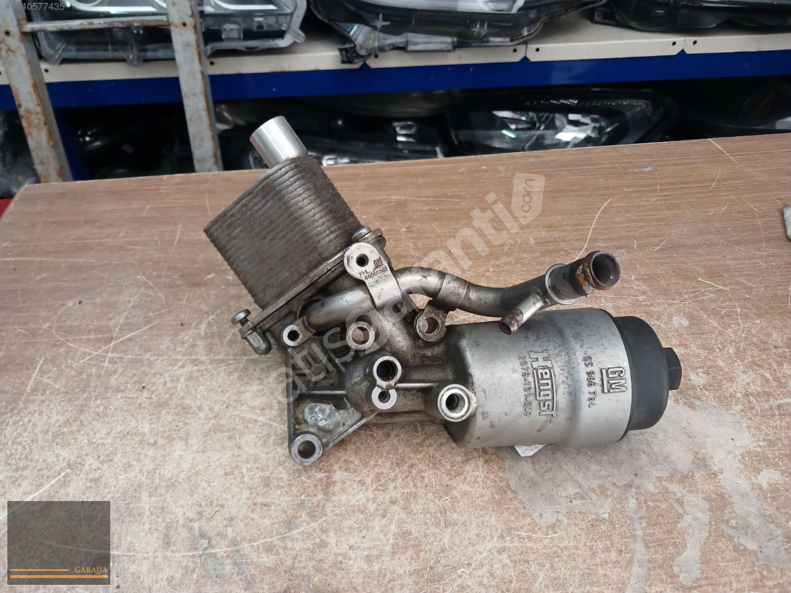 Opel Astra J Yağ Soğutucu 1.4 Turbo GM 55566784