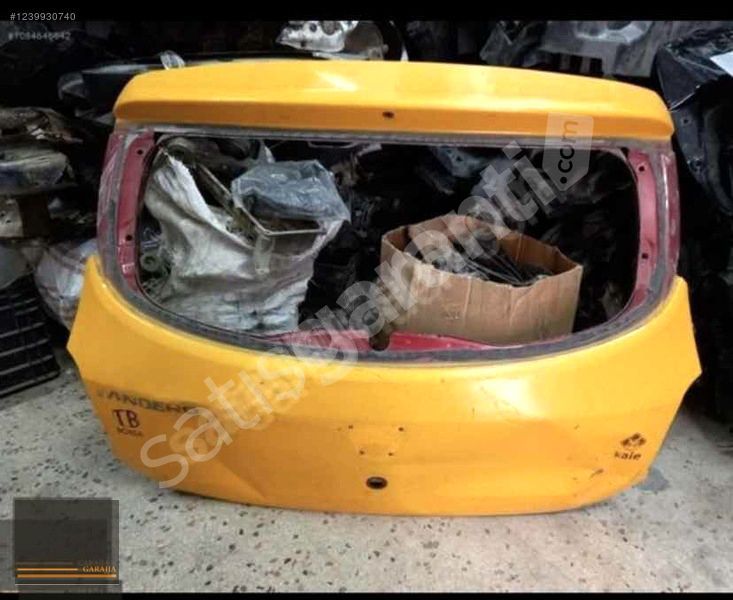 DACİA SANDERO ARKA BAGAJ KAPAĞI ORİJİNAL ÇIKMA
