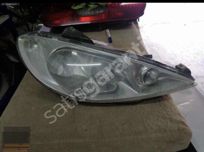 PEUGEOT 206 ÖN SAĞ FAR