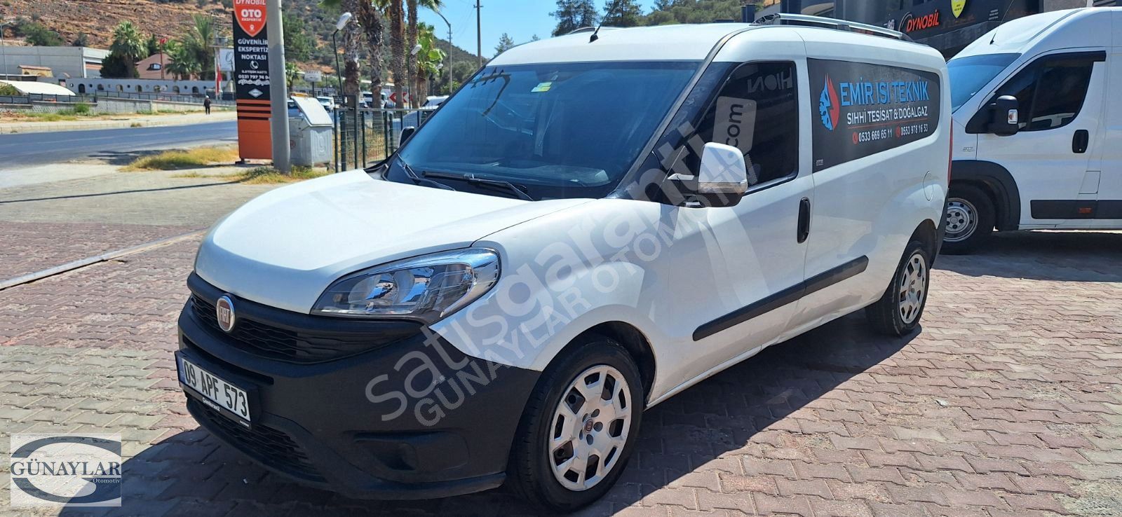 GÜNAY OTOMOTİVDEN 2016 BOYASIZ DOBLO MAXİ 2+1 KOLTUKLU KLIMALI
