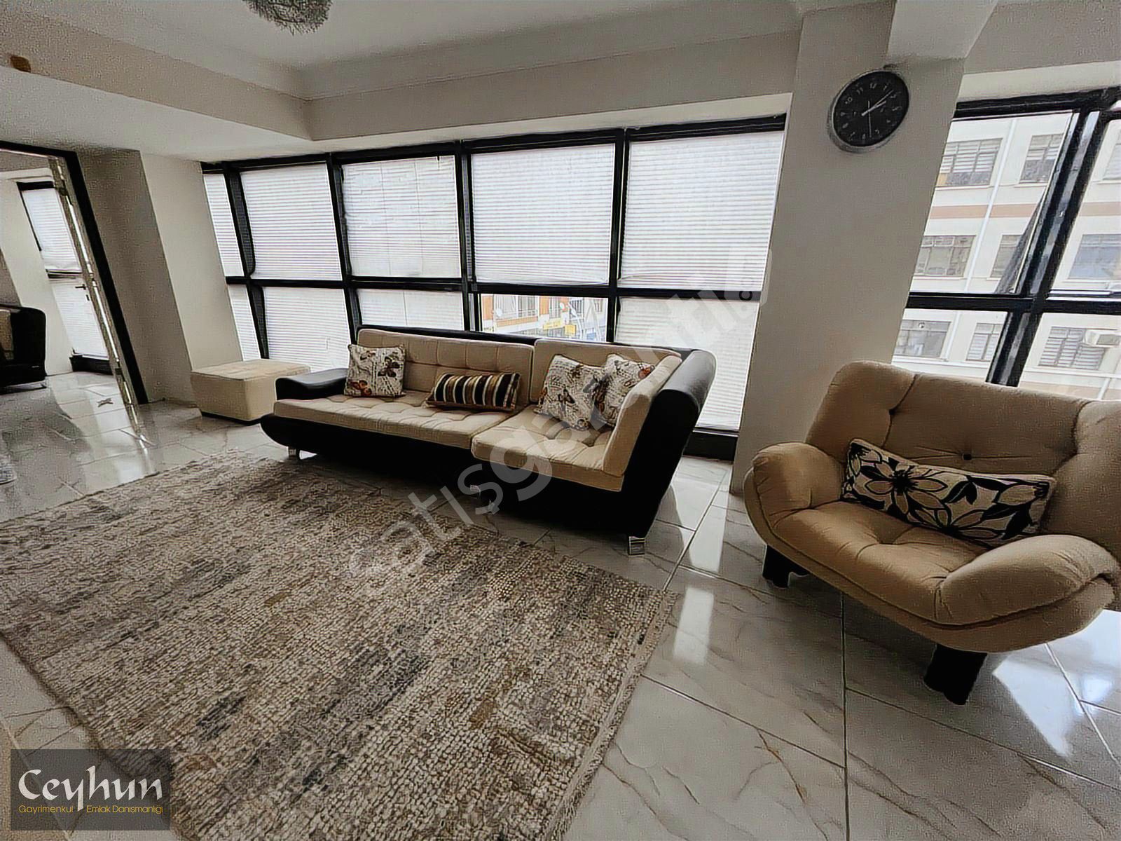 GİDERLER VE KİRA BEDELİ DAHİL 75M2 ÇİFT CEPHELİ ULTRA LÜX EŞYALI