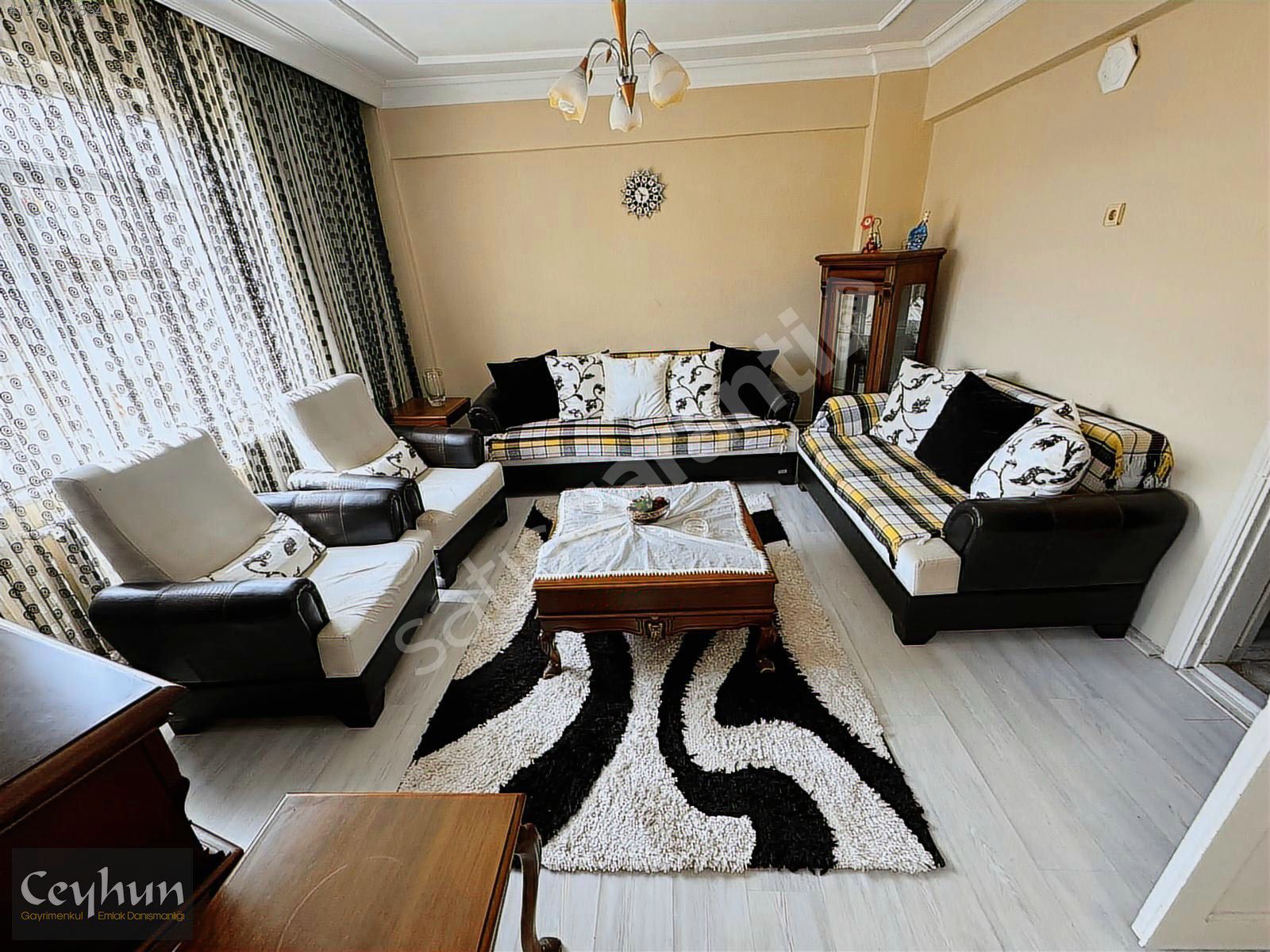 2+1 EMNİYET - ÖĞRETMENEVİ KARŞISINDA ÇİFT CEPHELİ SATILIK DAİRE