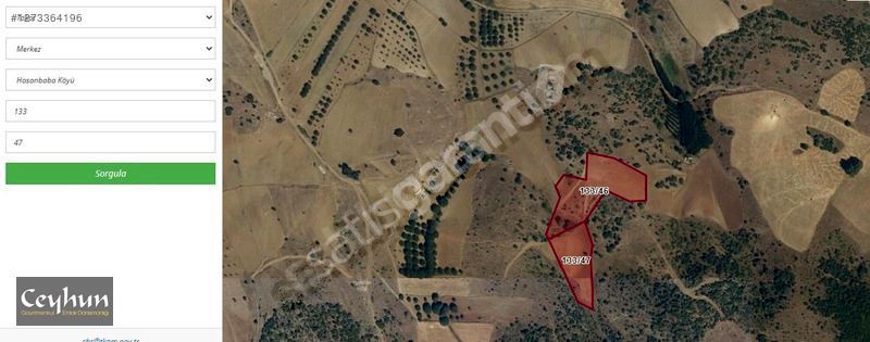 HASANBABA/OĞULBEY'DE 4540M2 TEK TAPULU YOL CEPHELİ SATILIK ARAZİ
