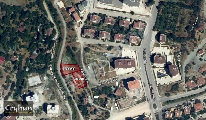 GEKSİ DERESİ YANINDA LEYLAK SOKAK'TA 600M2 VİLLA VEYA KONUT ARSA