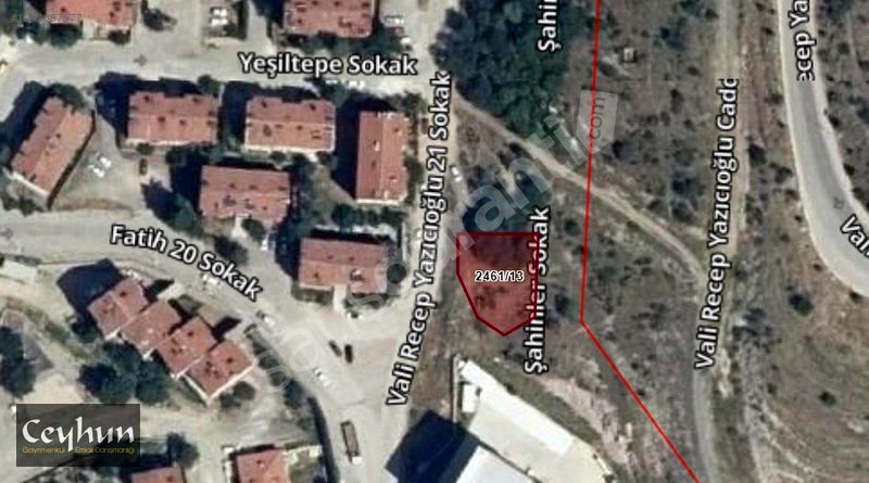 415M2 HUZUREVİ YANINDA MÜSTAKİL PARSEL İMARLI SATILIK ARSA