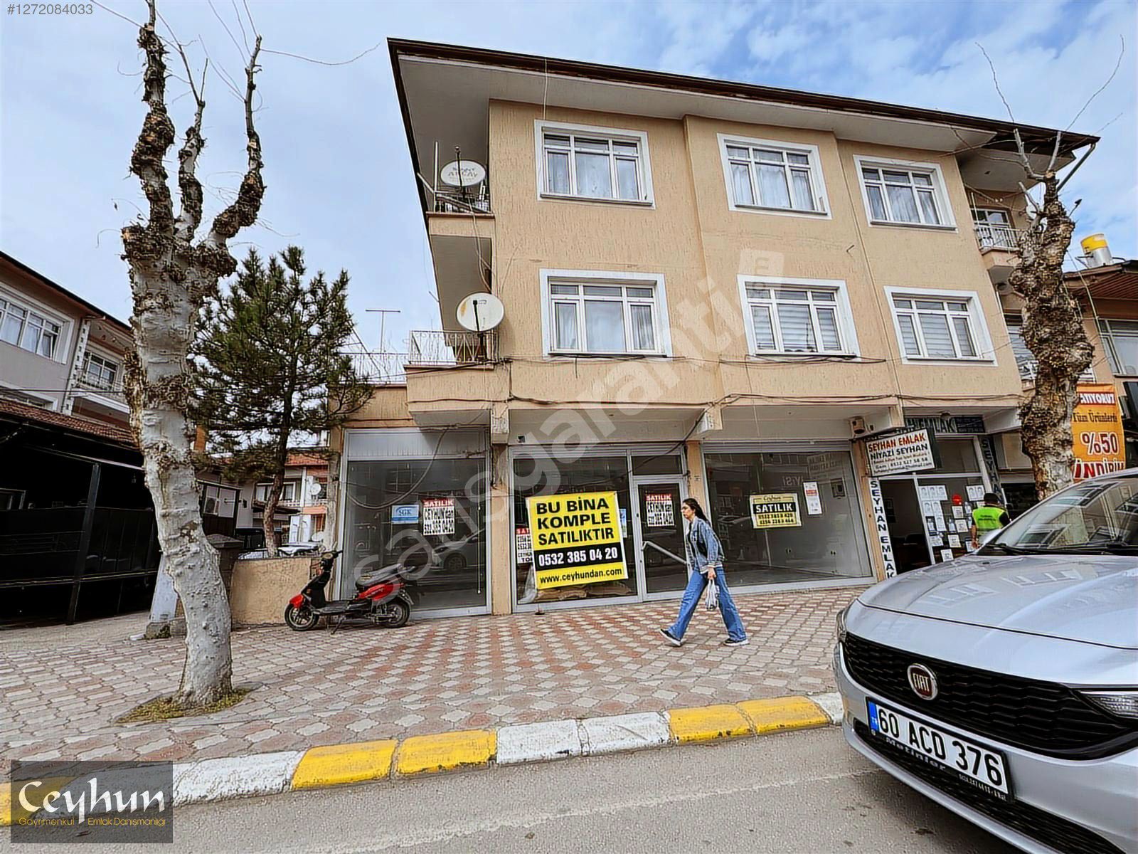 TURHAL'DA ANA YOL ÜZERİNDE MİGROS KARŞISINDA KOMPLE SATILIK BİNA