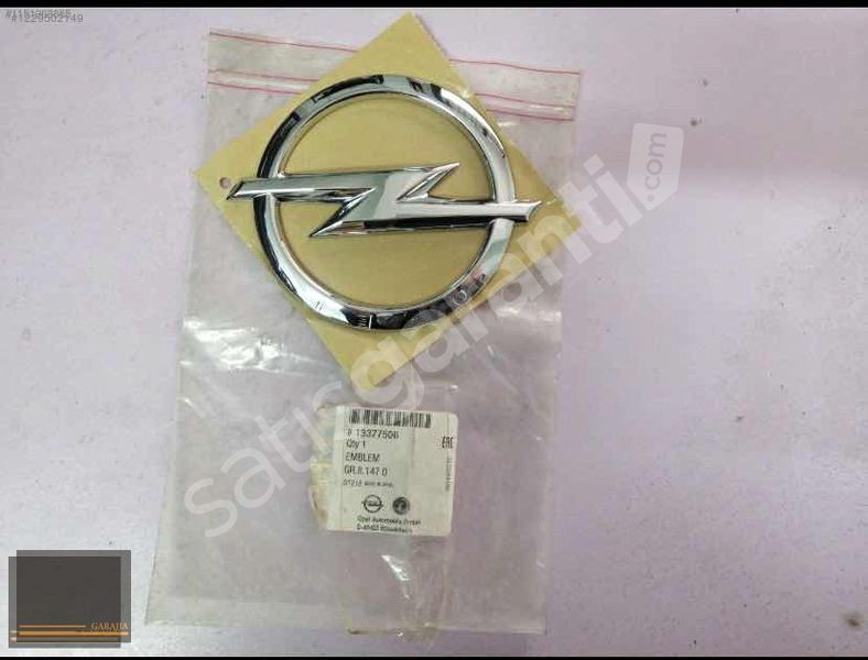 OPEL CORSA D ASTRA J ARKA BAGAJ AMLEMİ ÇIKMA ORİJİNAL