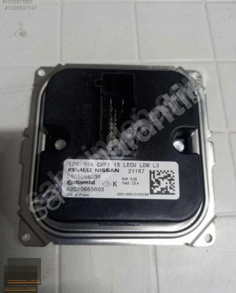 RENAULT MEGANE 4 LED FAR BEYNİ ORİJİNAL SIFIR