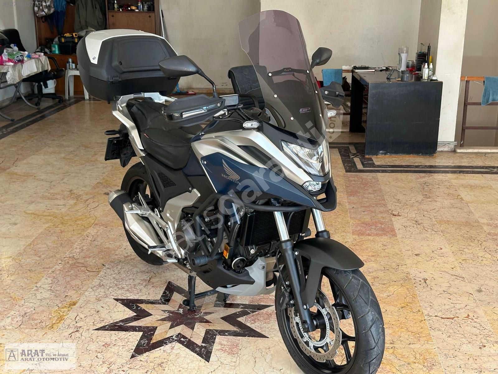 KAZASIZ 7500 KM DE 2023 MODEL NC750X AKSESUARLI