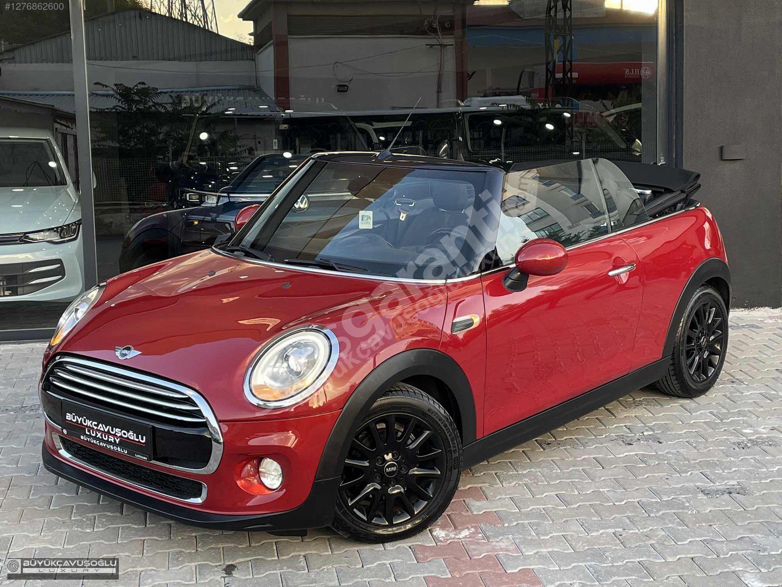 155.000KM HATASIZ COOPER CABRİO KIRMIZI+RECORE+ISITMA+GERİGÖRÜŞ