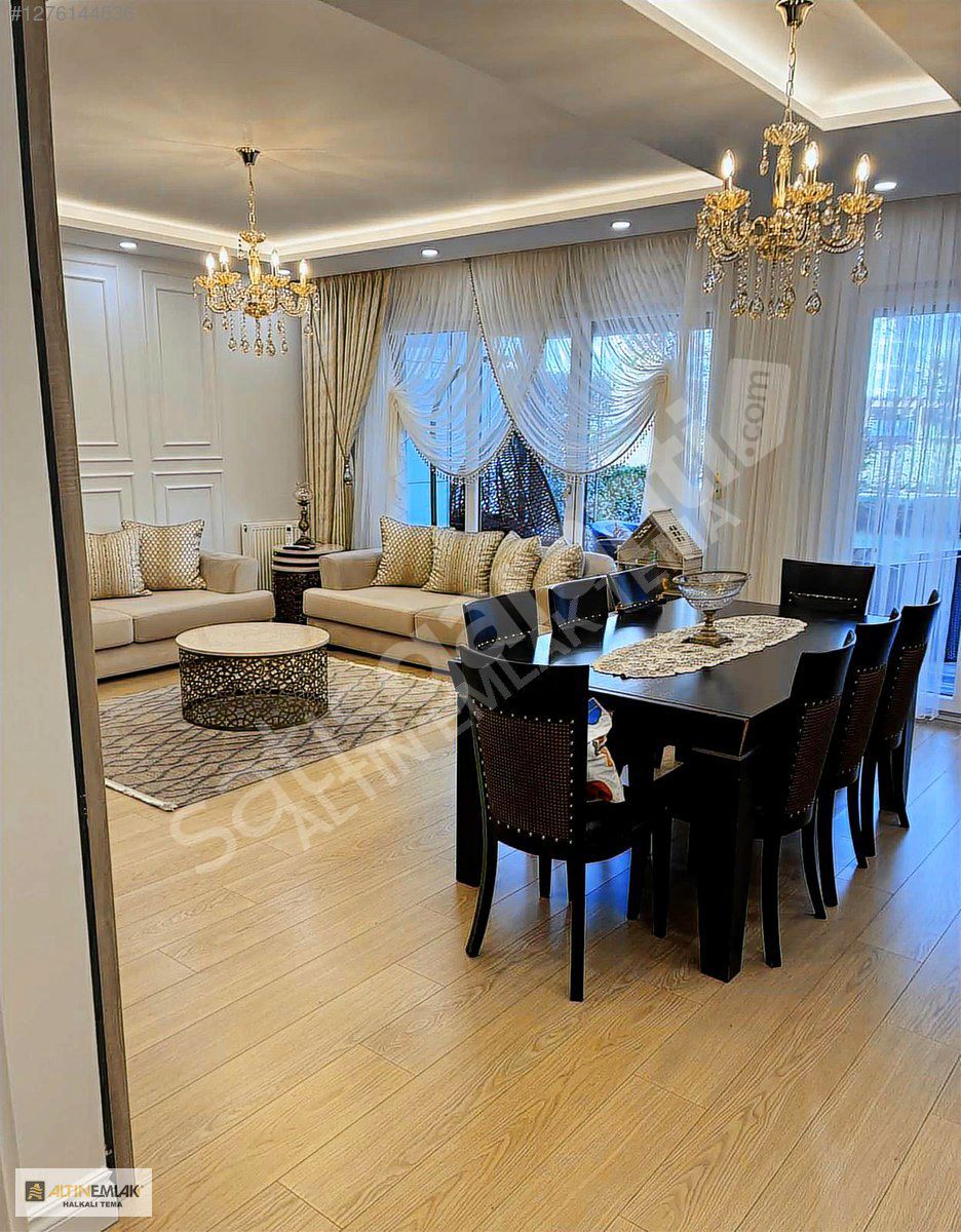 TEMA İSTANBUL DA 2+1 130M2 PEYZAJ MANZ SATILIK GÜNCEL BAHÇE KATI