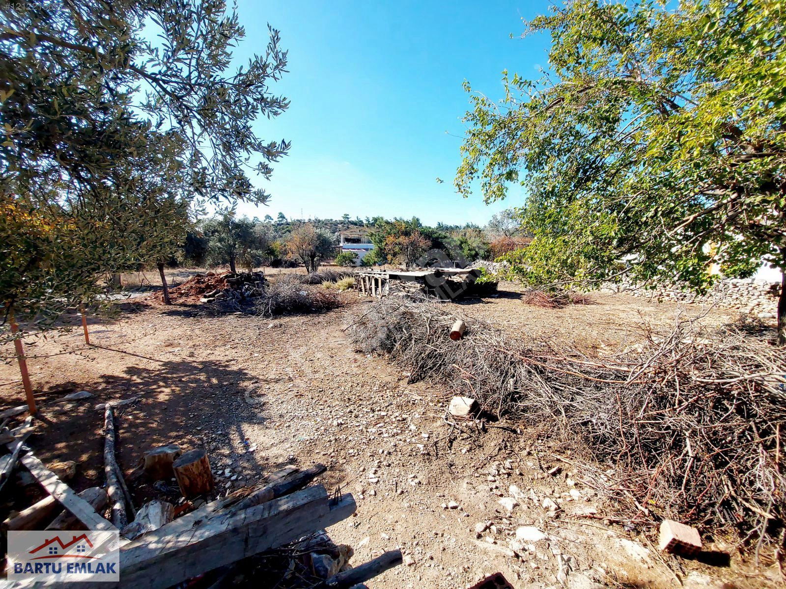Bodrum Mazı Merkezde 1000m2 arsa içinde Satılık Köy evi