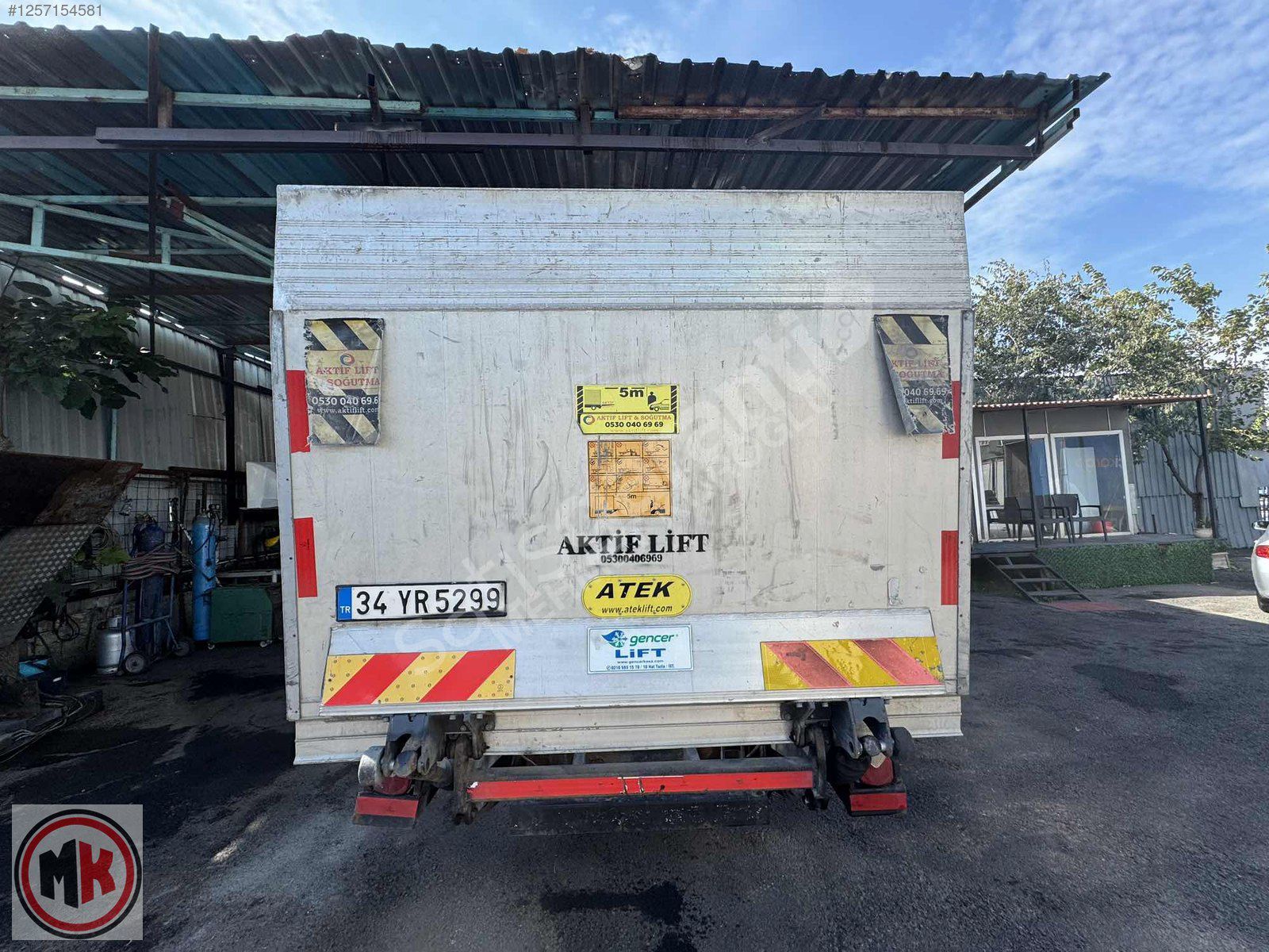KAMYON KAMYONETE GÖRE SIFIR AYARINDA 24V ATEK MARKA LİFT