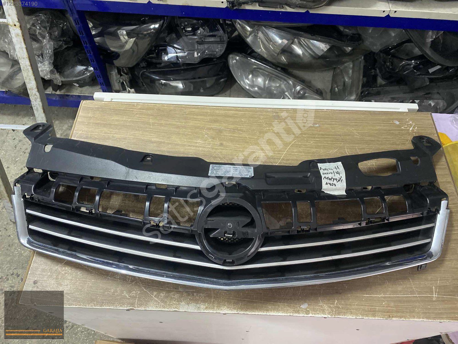 OPEL ASTRA H MAKYAJLI KASA ÖN PANJUR 2007/14 ORİJİNAL ÇIKMA