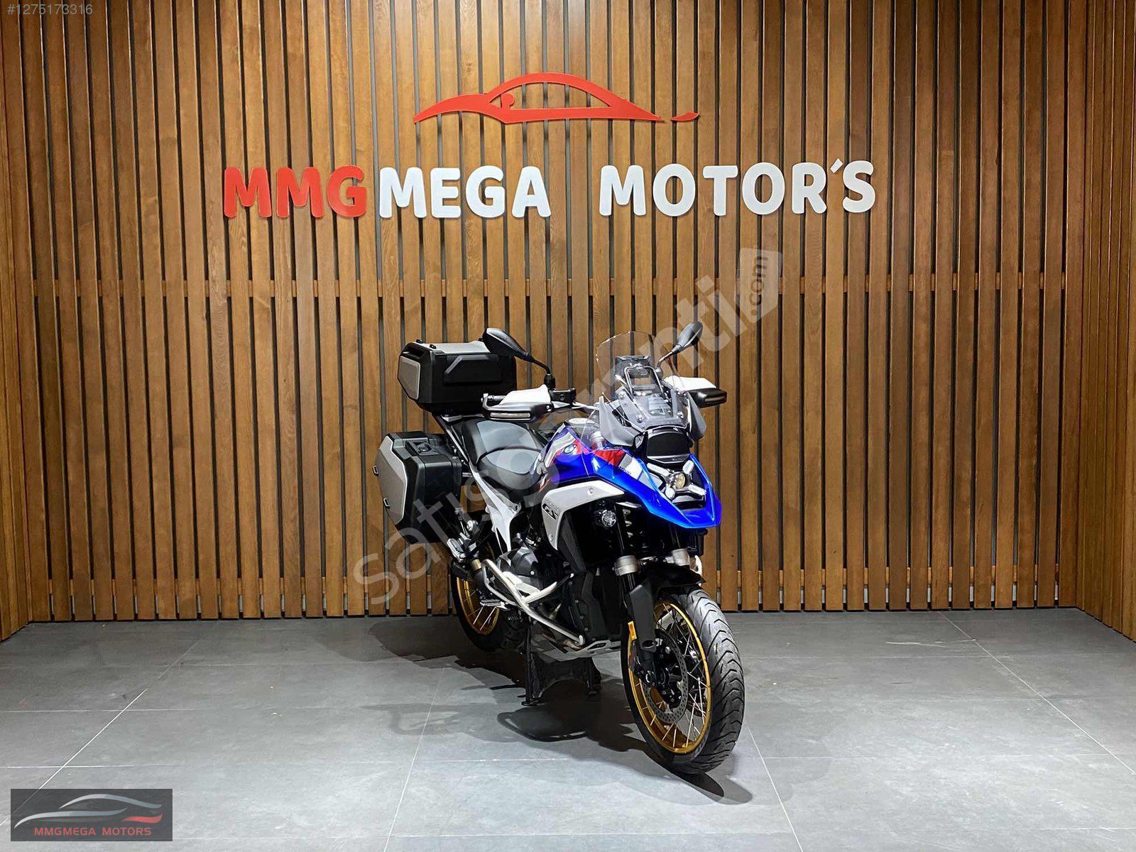 MMGMEGA MOTOR S DAN 2024 R1300 GS 7300 KM HATASIZ 3LÜ ÇANTA
