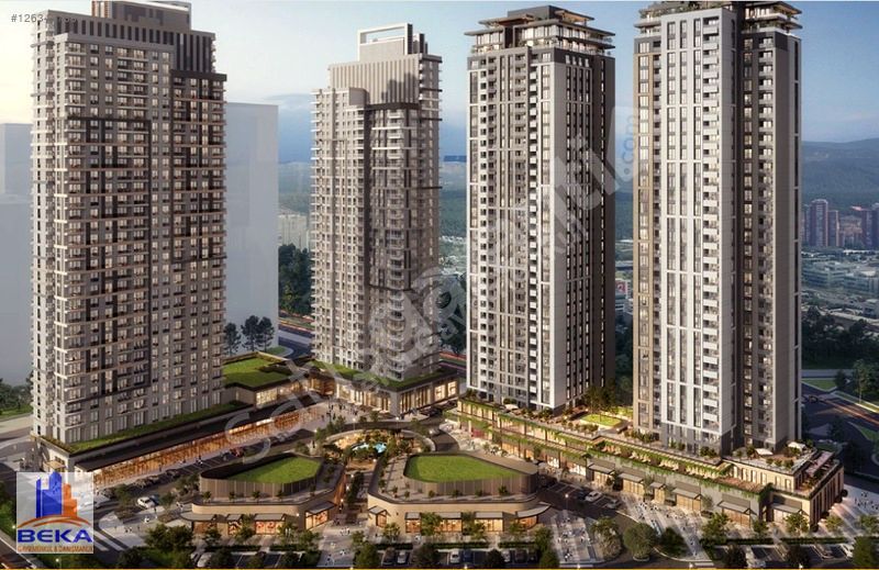 AVRUPA KONUTLARI RESİDENCE DOĞU CEPHE GENİŞ 116M2 NET 3+1 DAİRE