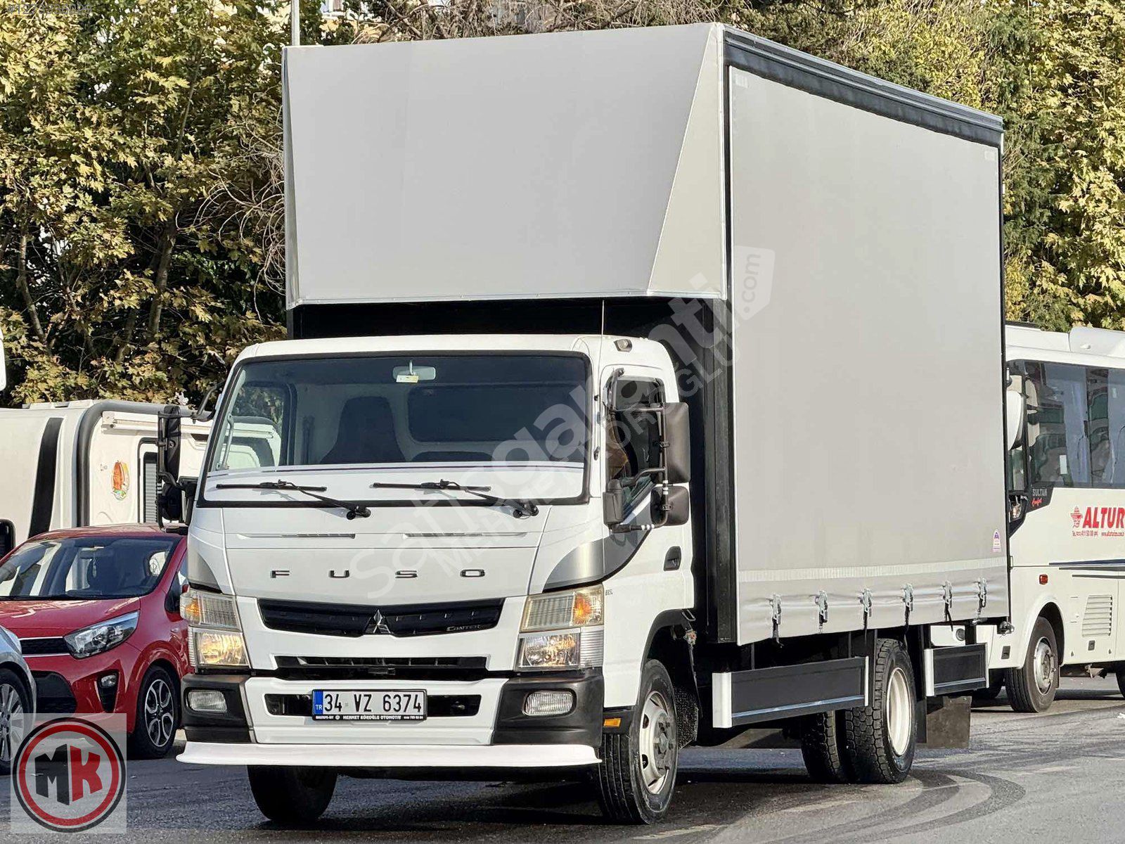 MEHMET KÖROĞLU 2017 FUSO B85L 0*KASA "240 KMDE" UZUN ŞASE KAMYON