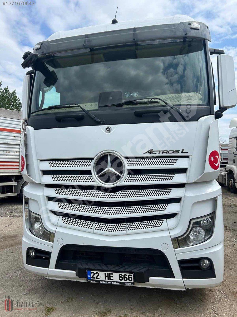 ÖZDAĞ'DAN 2022 MODEL MERCEDES BENZ ACTROS 1848 L