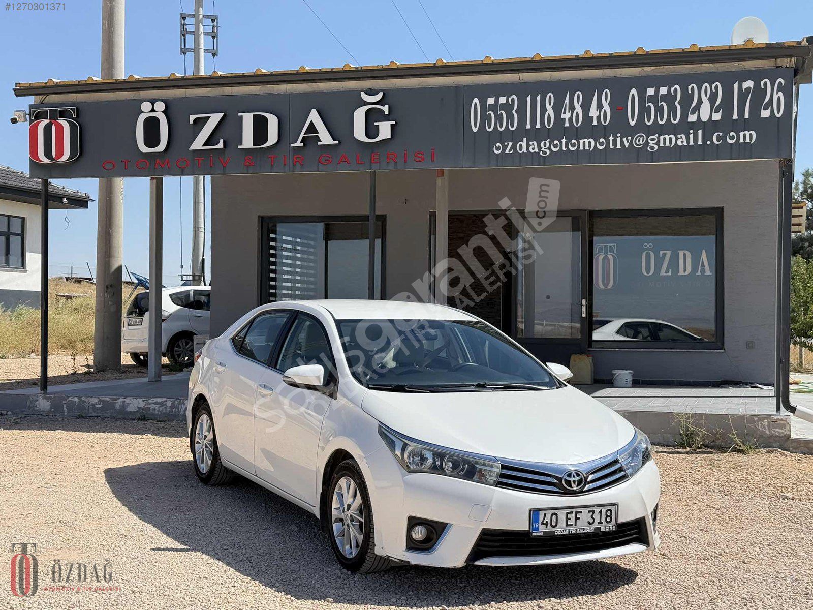 ÖZDAĞ'DAN 2014 MODEL COROLLA 1.6 ADVANCE O.VİTES SERVİS BAKIMLI