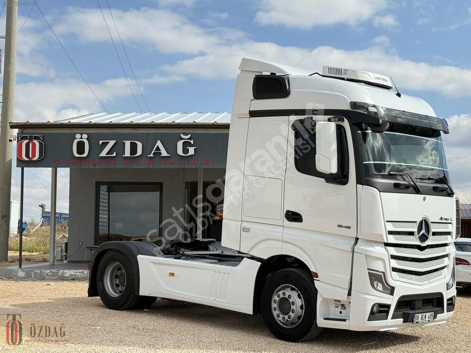 ÖZDAĞ'DAN 2022 MODEL MERCEDES BEN ACTROS 1848 L BÜYÜK EKRAN
