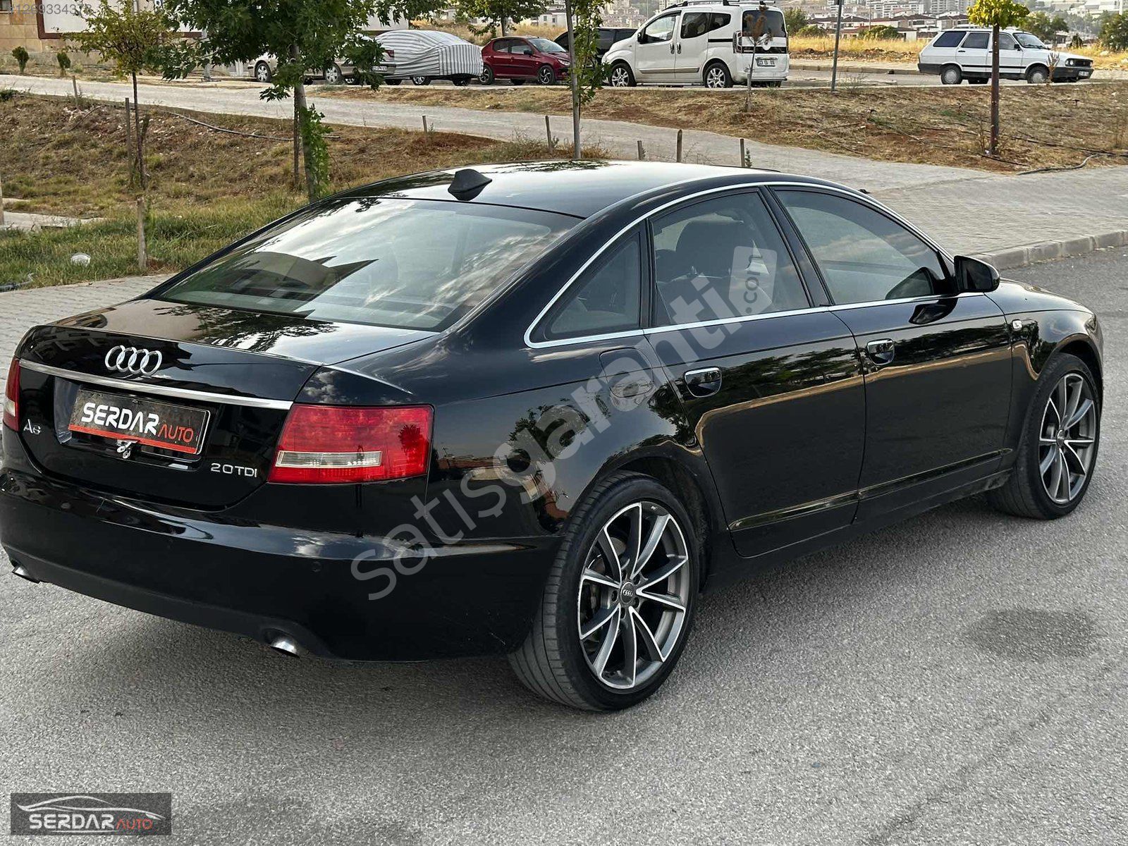 Serdar'dan 2008 Audi A6 boyasız değişensiz otomatik deri sanruf