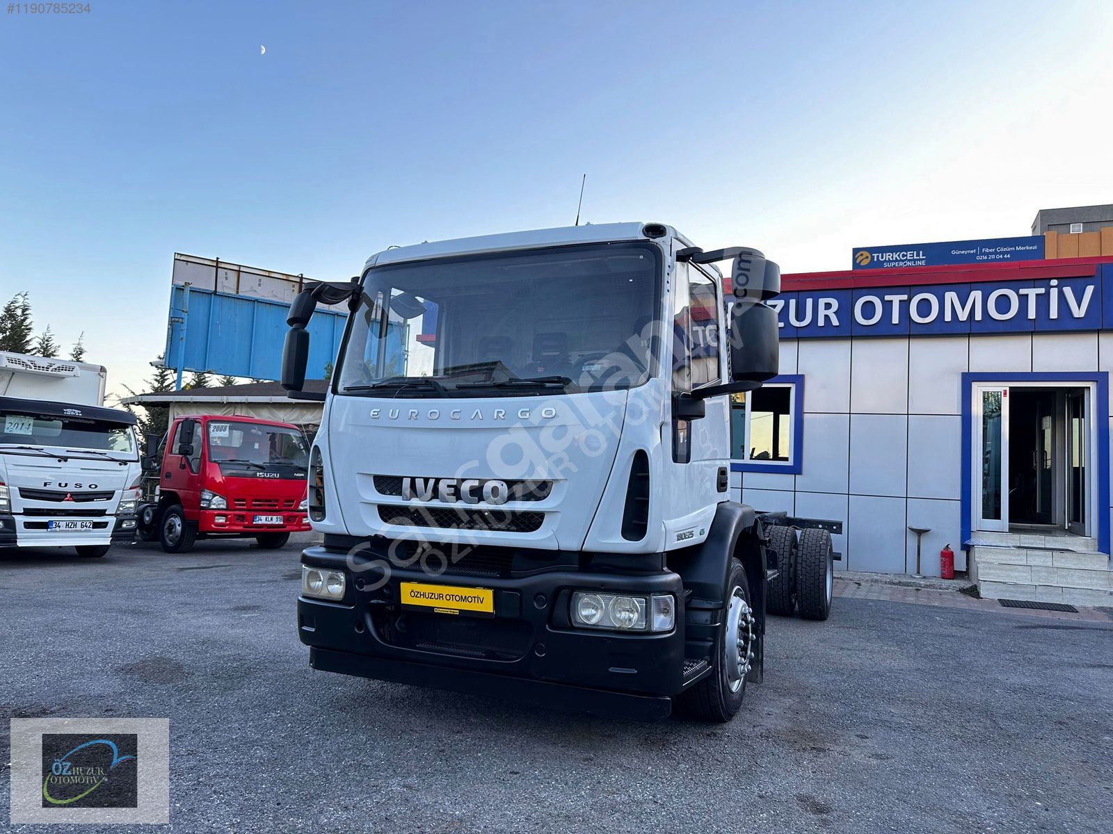 ÖZHUZUR OTOMOTİV DEN 2014 EUROCARGO 180E25 UZUN ŞASE KAMYON
