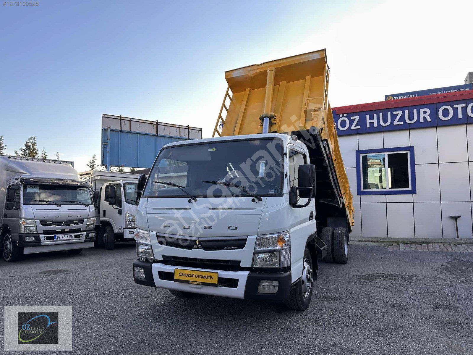 ÖZHUZUR OTOMOTİV DEN 2017 MITSUBISHI FUSO 8B DANPERLİ KAMYON