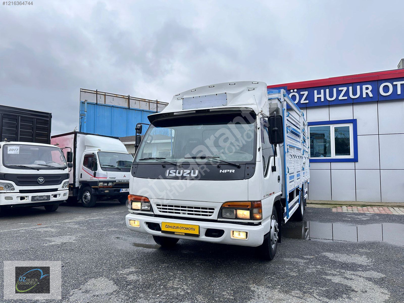 ÖZHUZUR OTOMOTİV DEN 1998 ISUZU NPR ACIK AHŞAP KASALI KAMYON